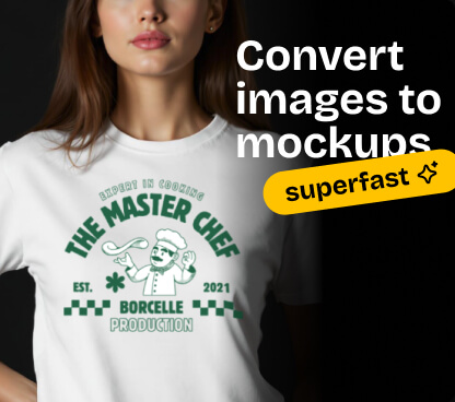 Mockey AI product mockups: apparel and packaging designs generated by AI