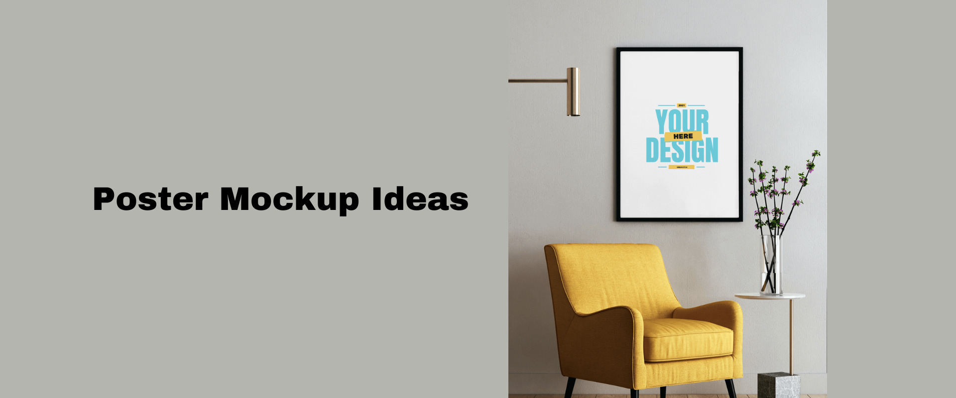 15 Free Poster Mockup Ideas You Can Make Using Mockey