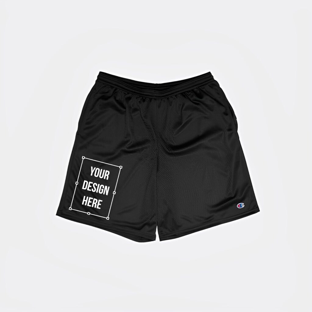 la shorts mockups