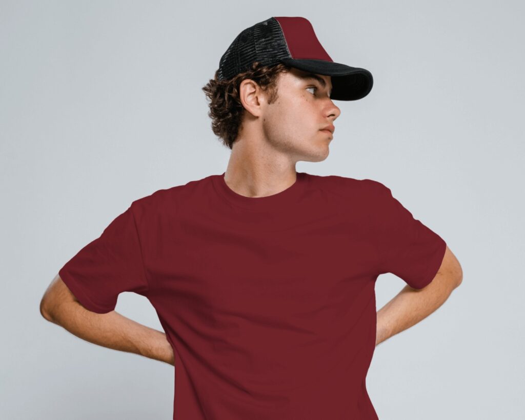 maroon t-shirts