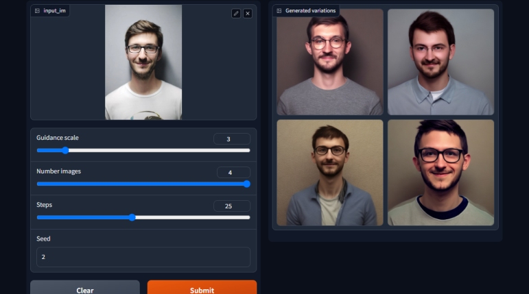 ai avatar generator customize option