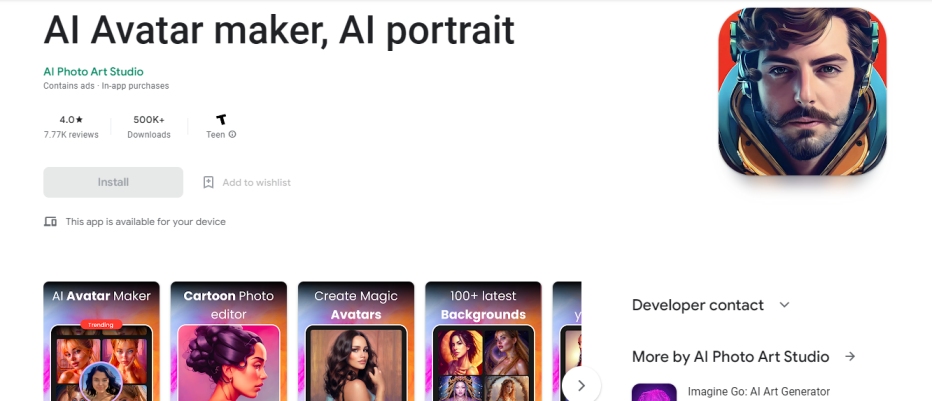 ai avatar maker ai portrait