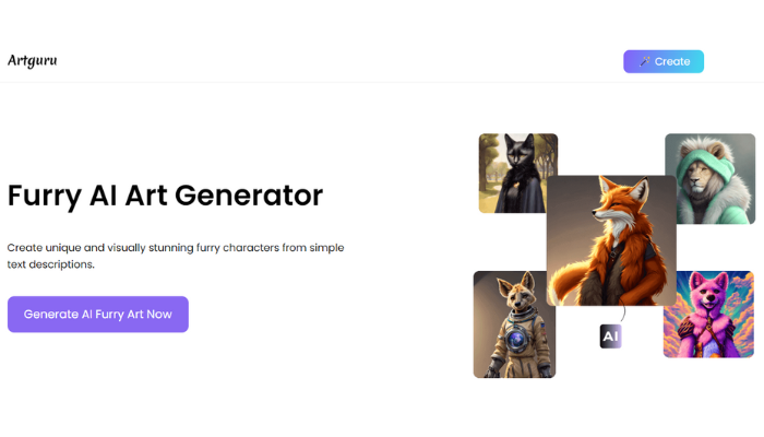 artguru - furry ai art generator