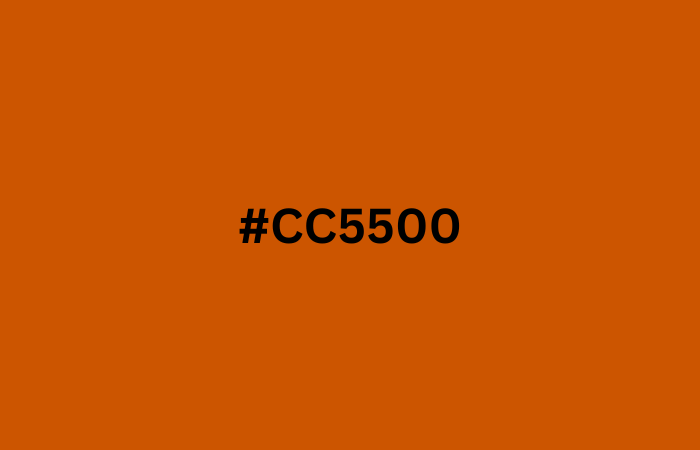 #cc5500