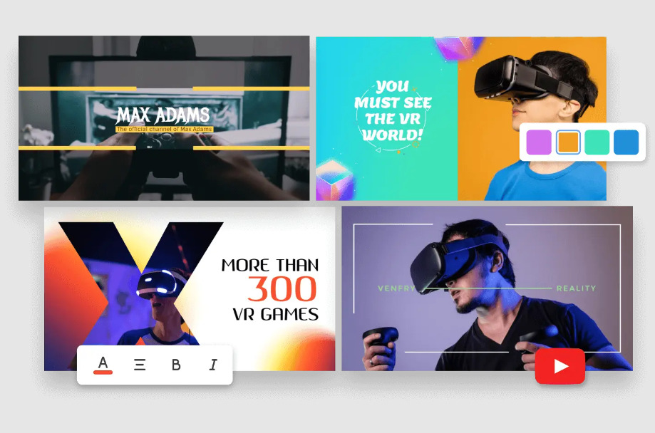 10 Gaming Banner Template