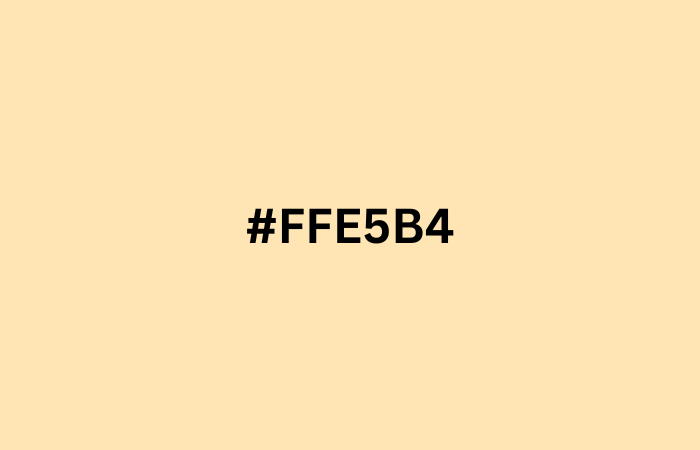 #ffe5b4