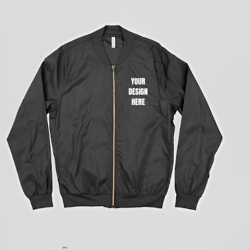 la bomber jacket mockup