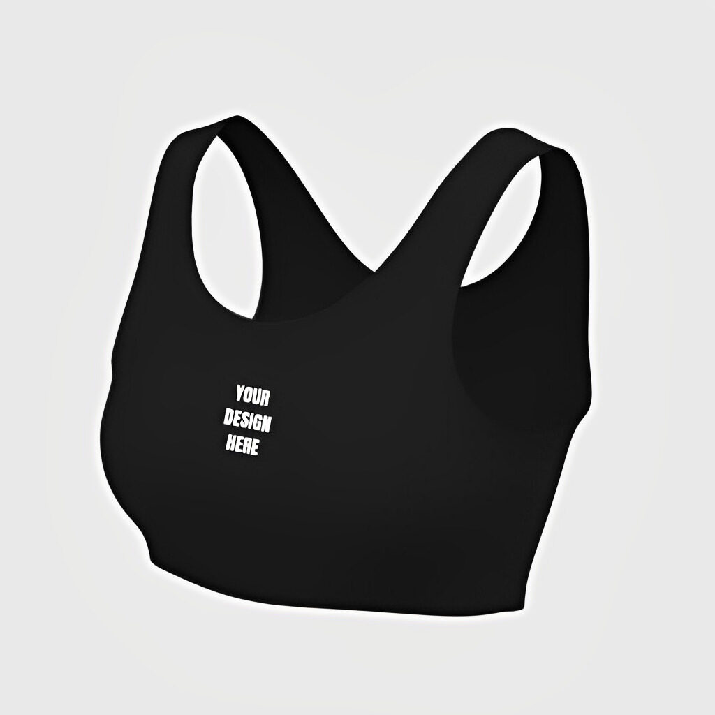 la sports bra mockups