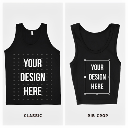 la tank top mockup