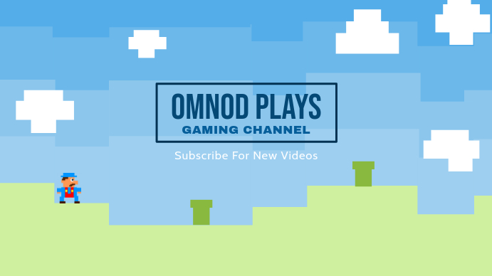 Made a  channel banner with my favorite games on it. How