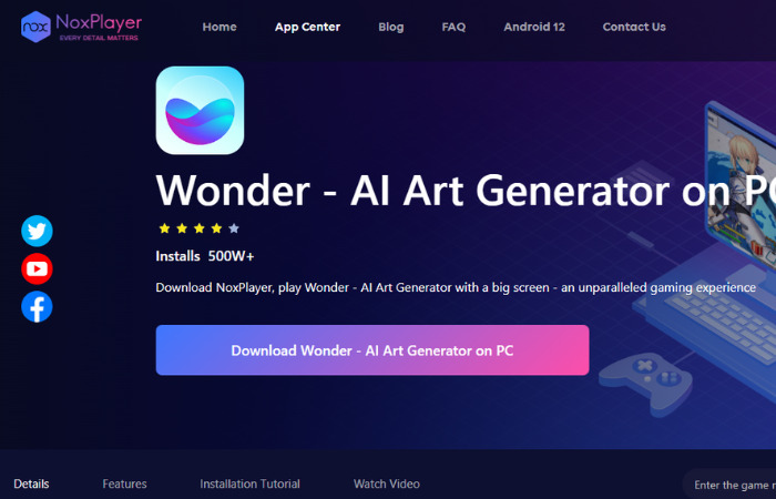 Wonder - AI Art Generator para iPhone - Download