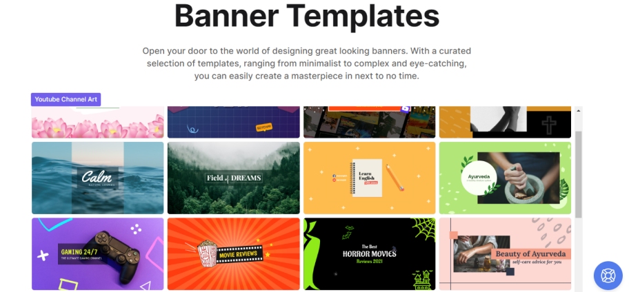 Free and customizable channel art templates