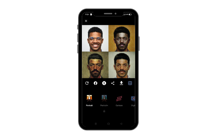 portrait ai app version