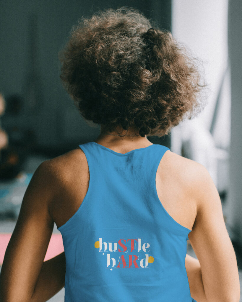 racerback tank top mockup
