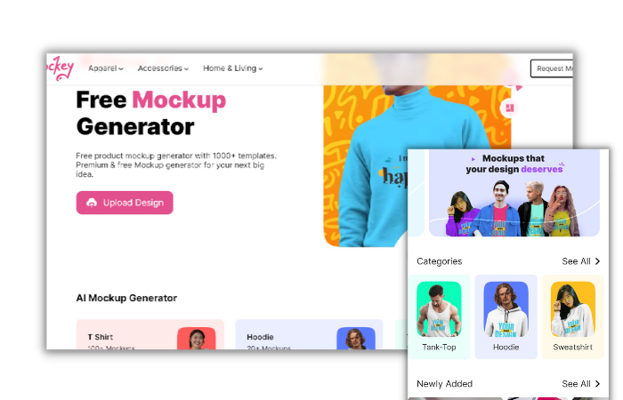 mockey free mockup generator