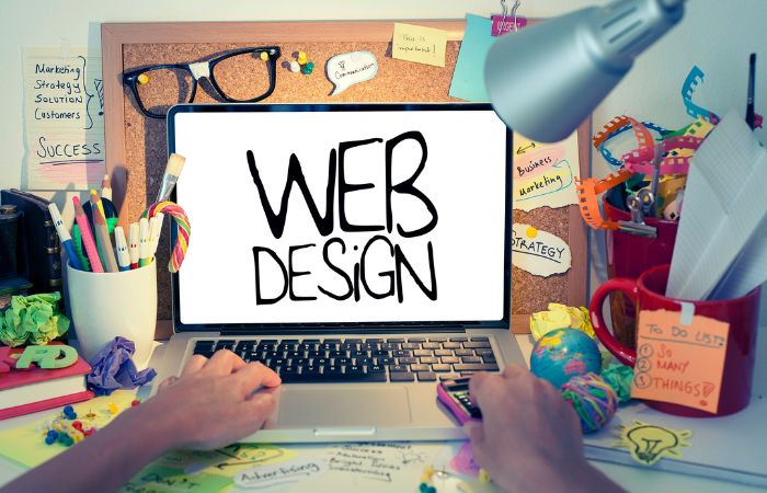 web design in canva
