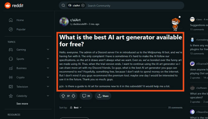 anime ai art generator reddit