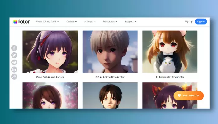 AI Anime Character Creator Make Anime Characters  Avatars  Fotor