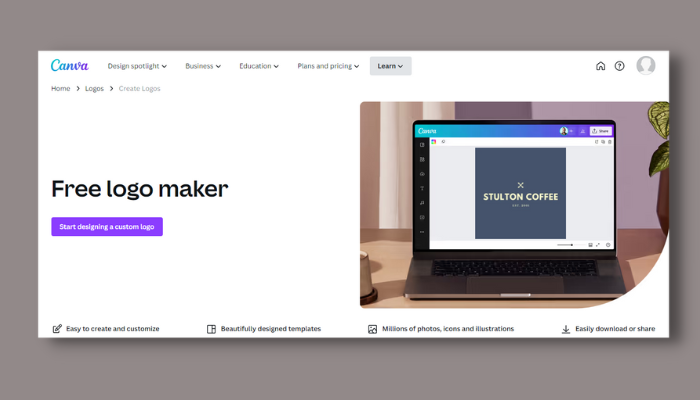 free logo maker canva
