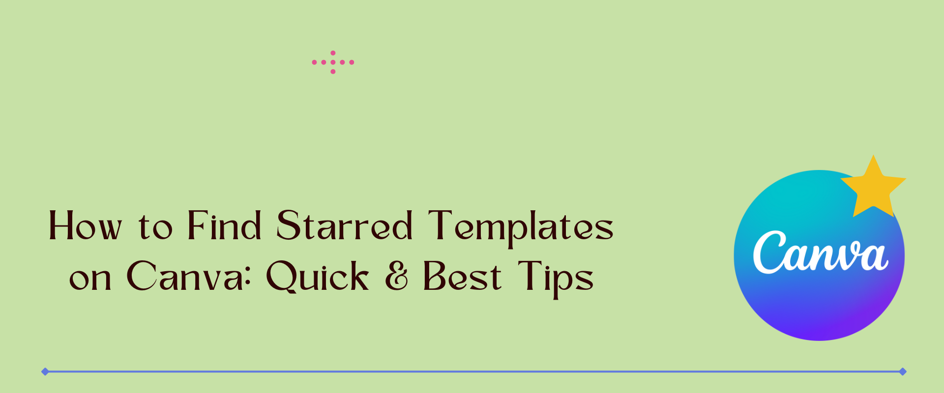 how to find starred templates on canva