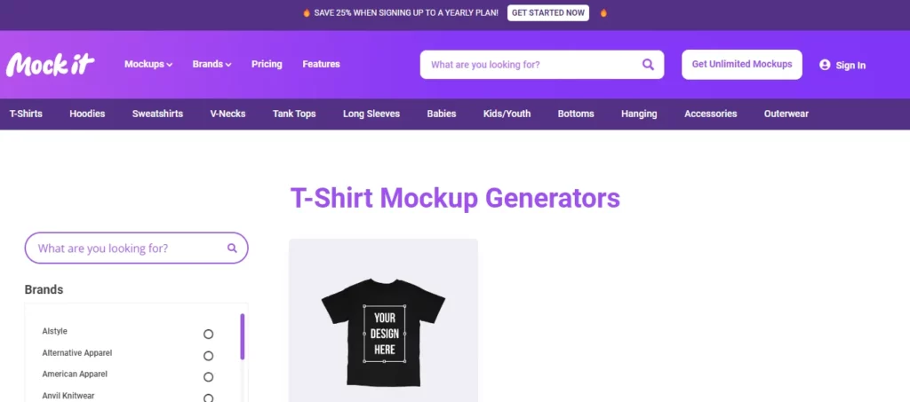 mock it - t shirt mockup generator