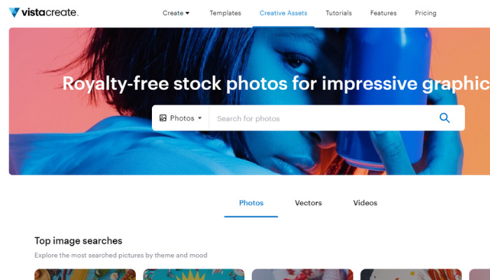 vistacreate stock photos