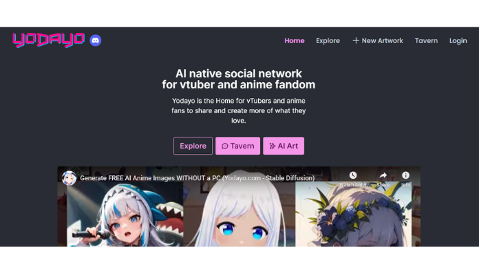 yodayo ai anime generator