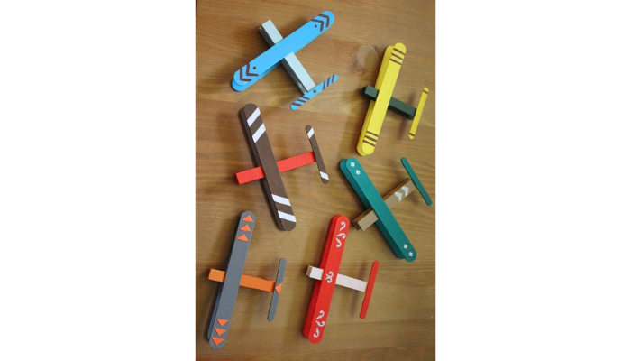 airplane popsicle stick