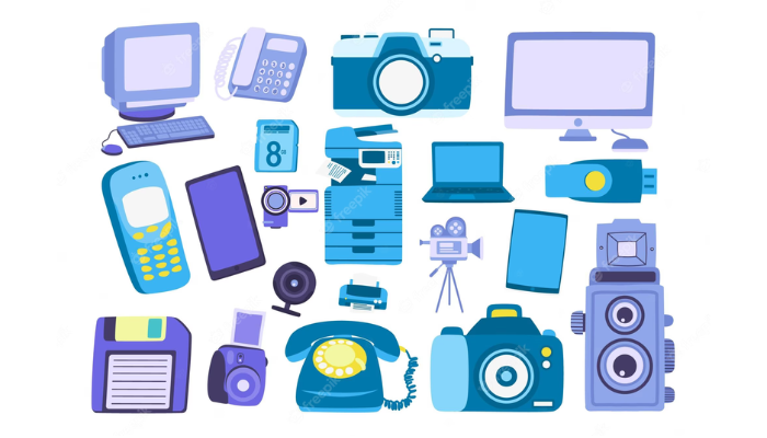 devices and gadgets stickers