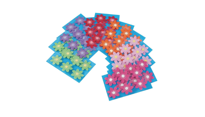 POP! Felt Flowers Adhesive Stickers