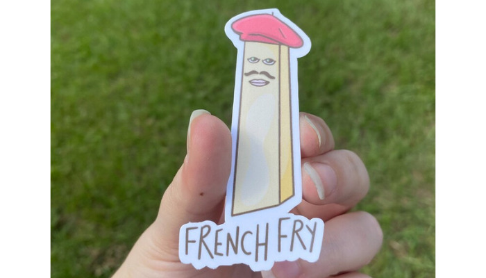 french fry waterproof