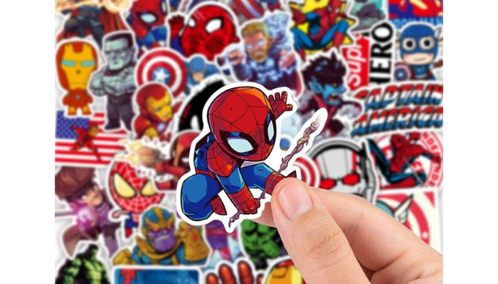 Marvel Super Heroes Stickers, Marvel Avengers 50 Stickers