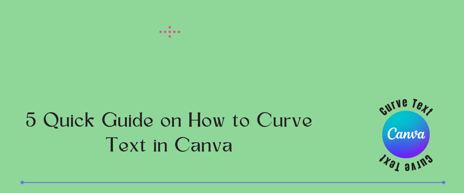 how to curve text in canva