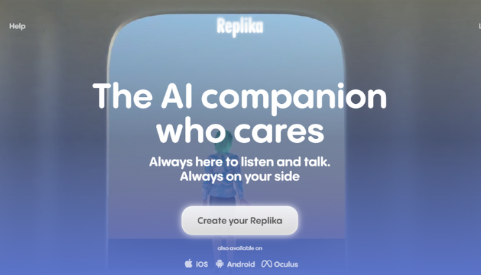 replika - character ai alternative