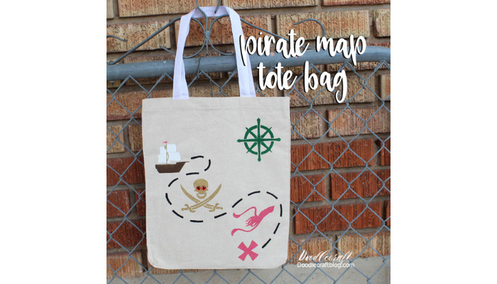 totes with treasure maps