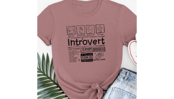 introvert t-shirt design ideas