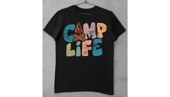 camp life t shirt design ideas