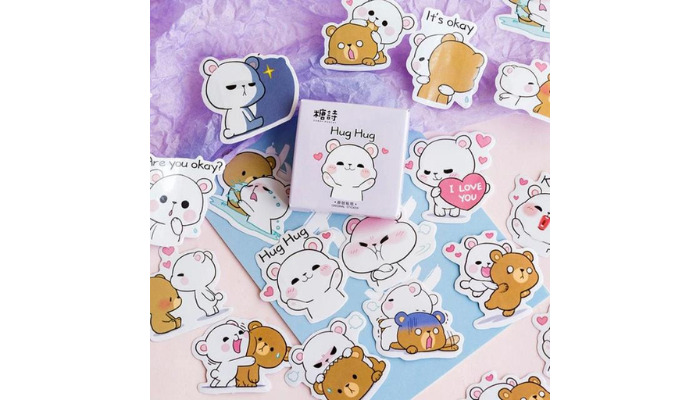 embrace cute stickers