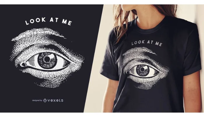 eyes t shirt design ideas