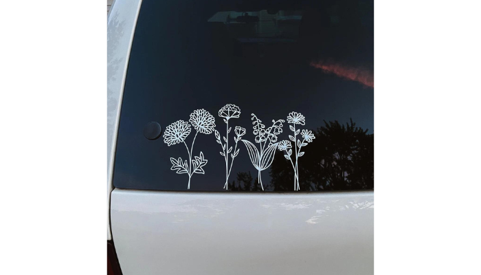 flower decal