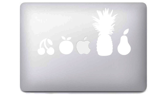 fruit sticker - macbook sticker ideas