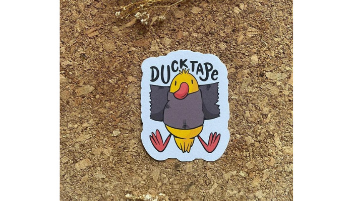 funny duck tape