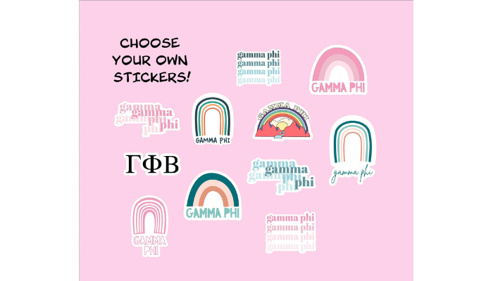 gammaphibeta - laptop sticker ideas