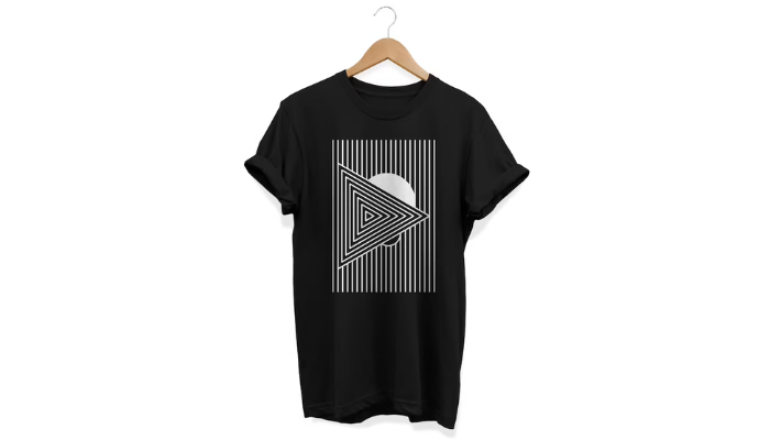 geometric patterns t-shirt design ideas