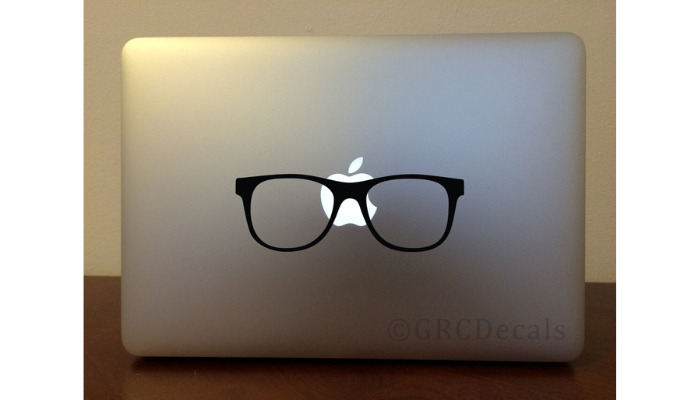 hipster glasses - macbook sticker ideas