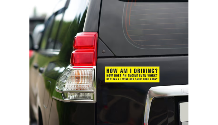 how am I driving - bumper sticker ideas