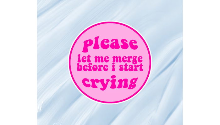 merge crying