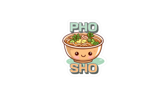 pho sho - laptop sticker ideas