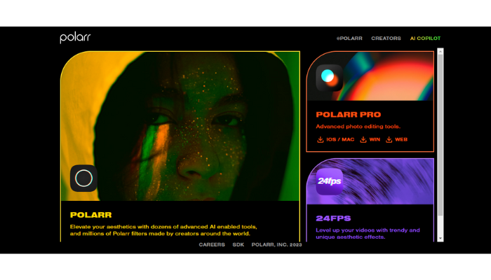 polarr | canva alternatives free