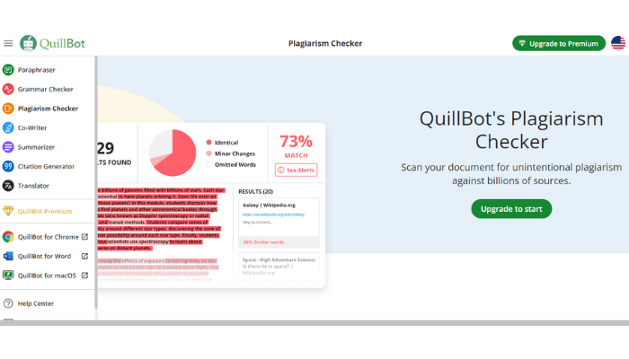 quillbot plagiarism checker